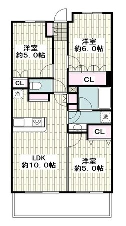 パレステージ上大岡シャインコートの物件間取画像